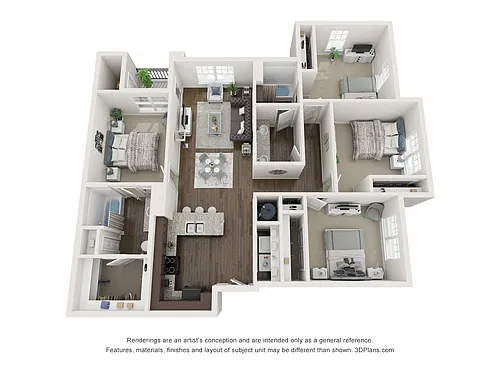 Floor plan D1