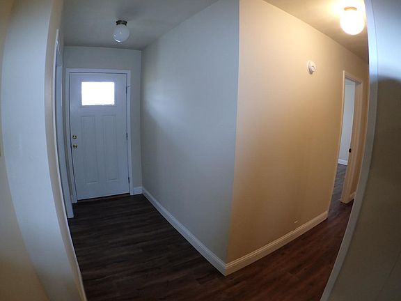front door and hall