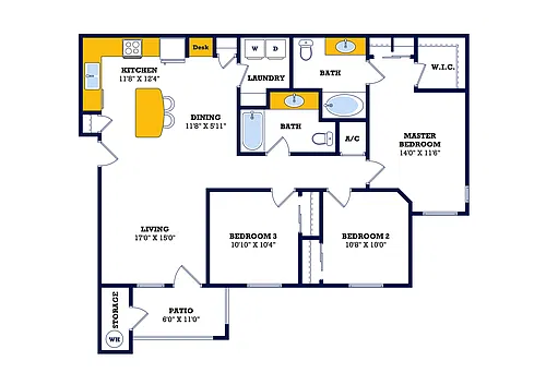 Floor plan C1