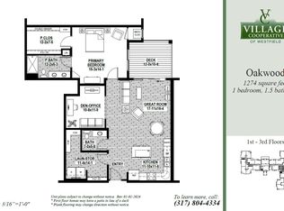 Oakwood Plan, Village Cooperative of Westfield (Active Adults 62+), Westfield, IN