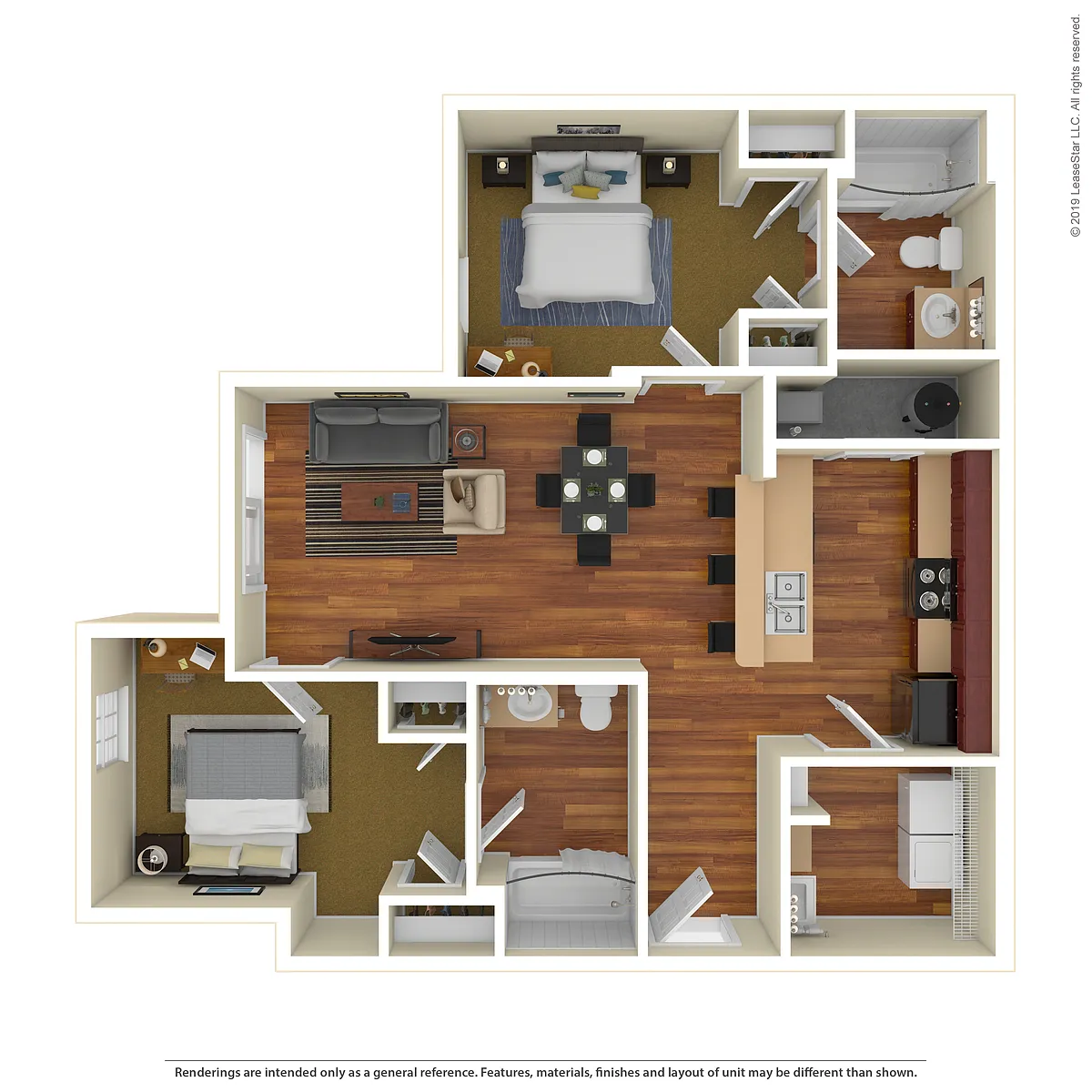 Floor plan 2X2