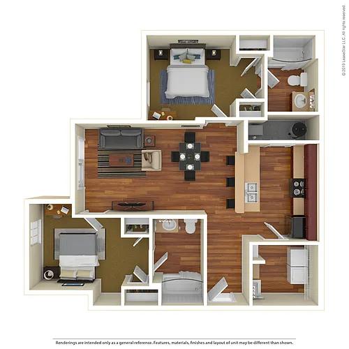 Floor plan 2X2