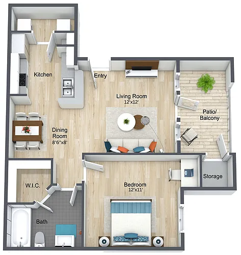 Floor plan Brazos
