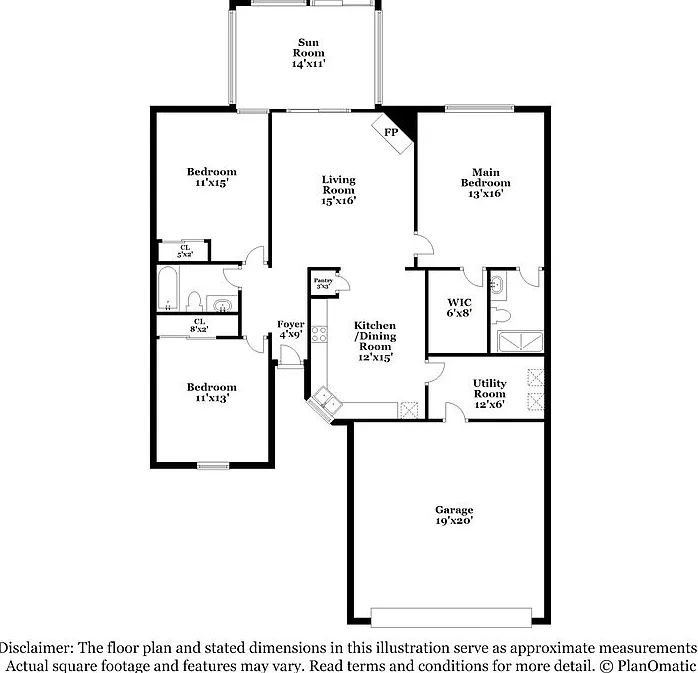 3 bed, 2.0 bath, 1466 sqft, $2,390 — Photo 2