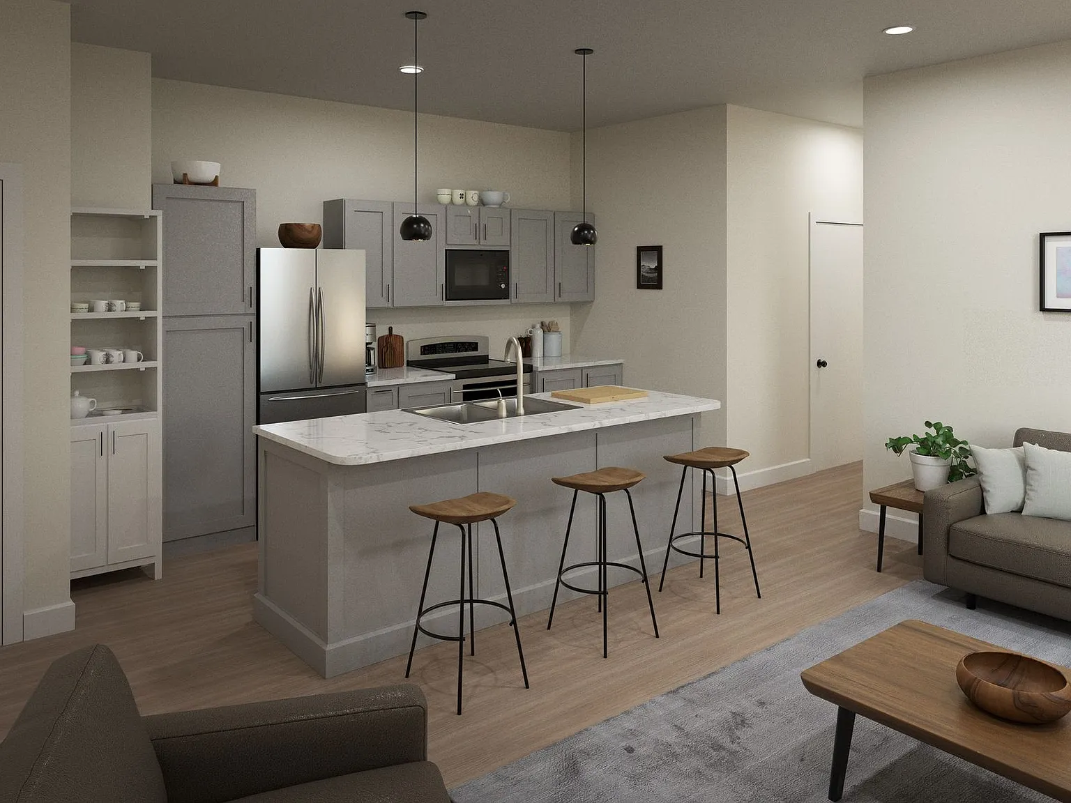 Recently Renovated 1BR Apartment in Vinton - Premium Finishes! — Photo 2