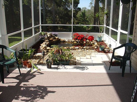Porch and screen room