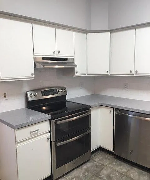 Updated stove and dishwasher