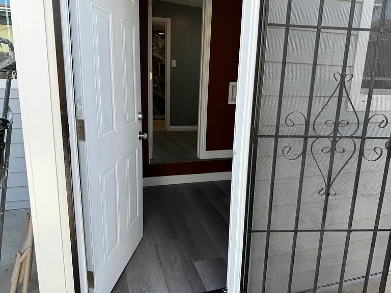 Back entrance