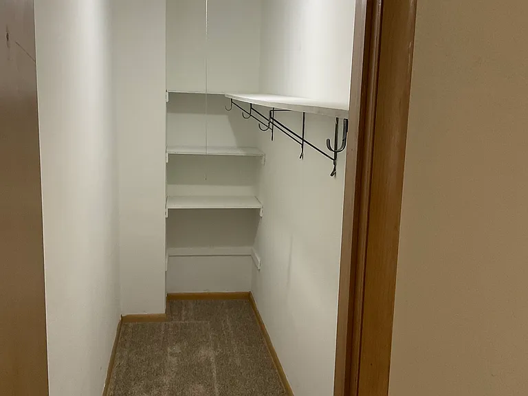 HUGE closet in bedroom