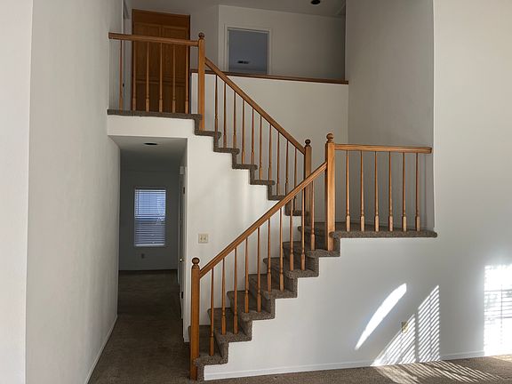 Stairs inside of front door