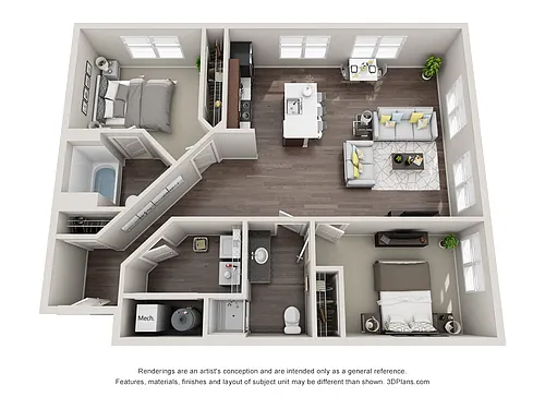 Floor plan Walnut