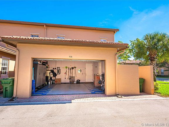 Fully built out custom garage.
