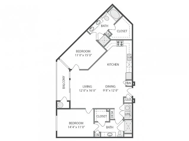 Floor plan Cheesman