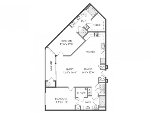 Floor plan Cheesman