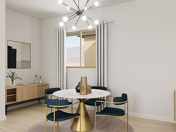 Gardenia Plan 5009 GenSmart R Suite Kitchen Rendering