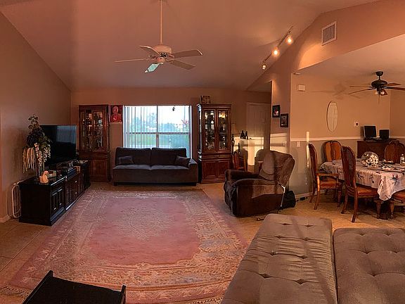 Office space and living room