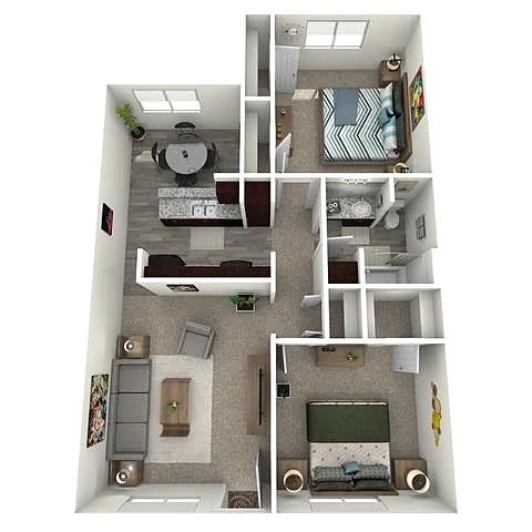 Floor plan The Longhorn (B1)