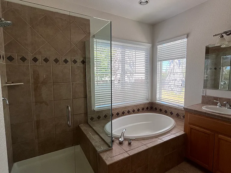 Master Bathroom (Shower & Bath)