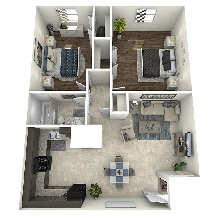 Floor plan B2 Classic