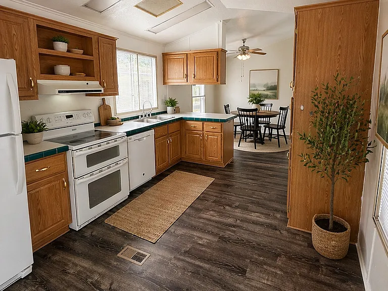 Interior Stage Kitchen and Din
