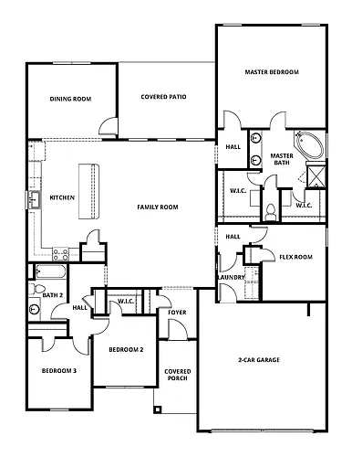 Floor plan Leland