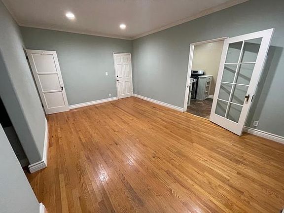 Living room looking at front door