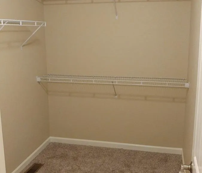 Large master closet