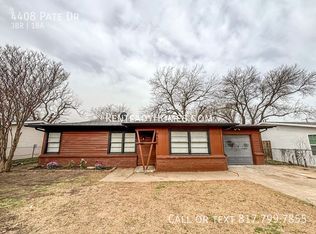 4408 Pate Dr, Fort Worth, TX 76119