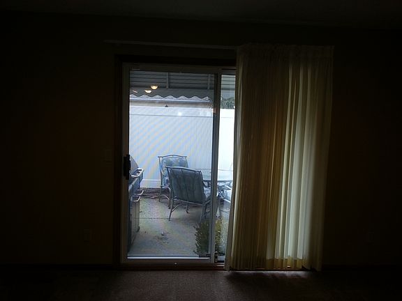 Private patio