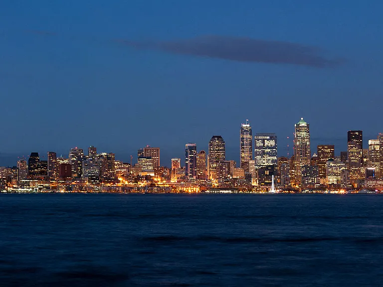 Truly magical views of the Seattle Skyline & the Puget Sound