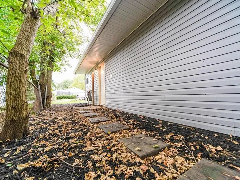 Side of house