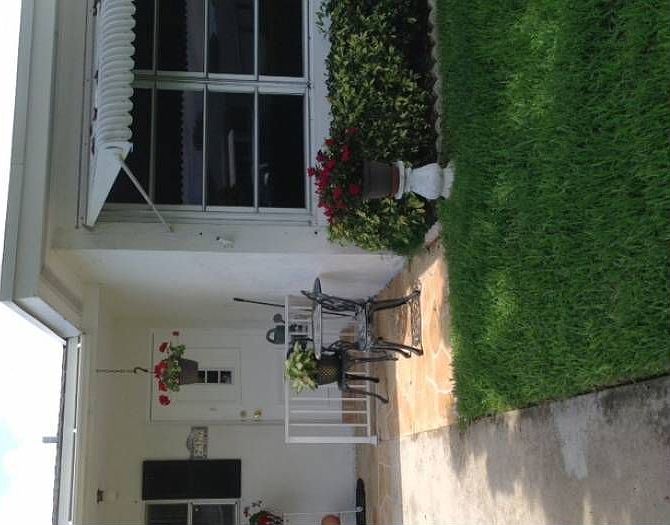 Front of Villa