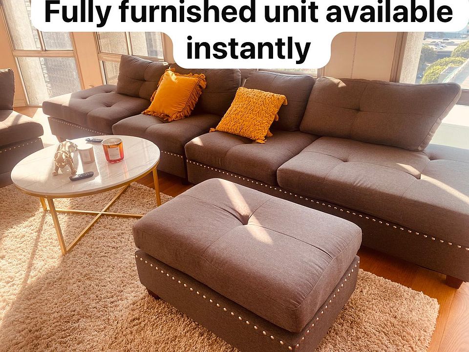 Fully furnished unit available instantly for short and long term