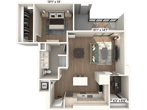 Floor plan A20-Scheme2