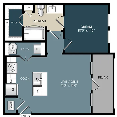 Floor plan A1