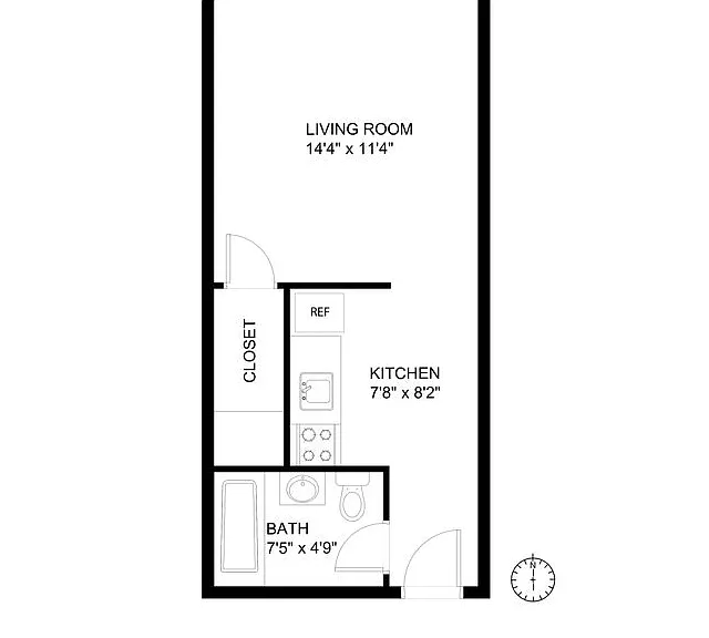312 W 23rd St #1H — Photo 2