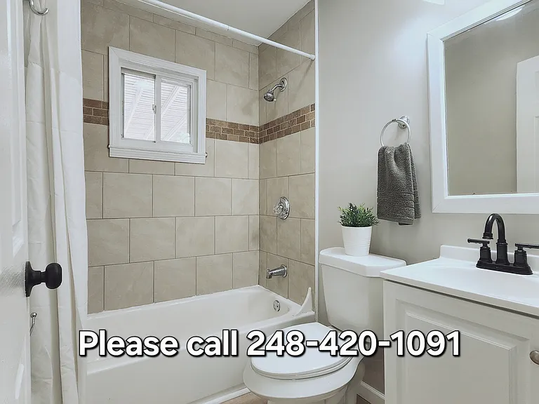 Updated bathroom
