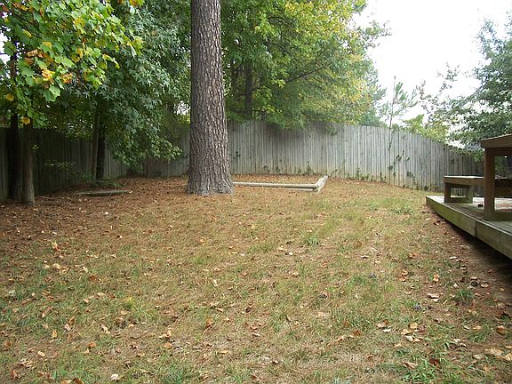 Private Fenced Backyard