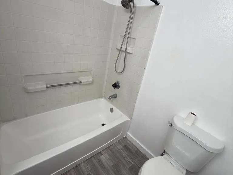 Hallway bathroom