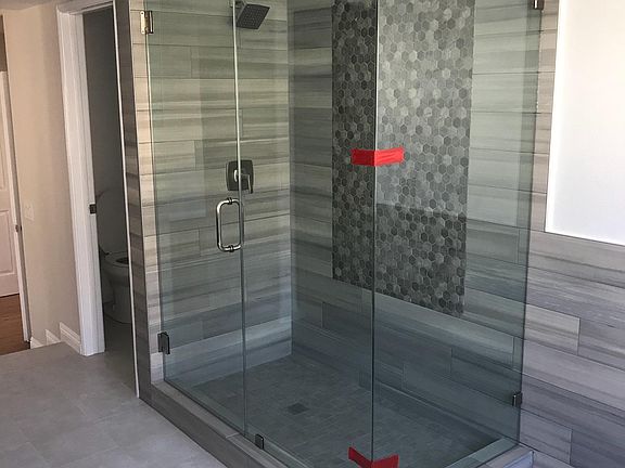 New shower in master bath