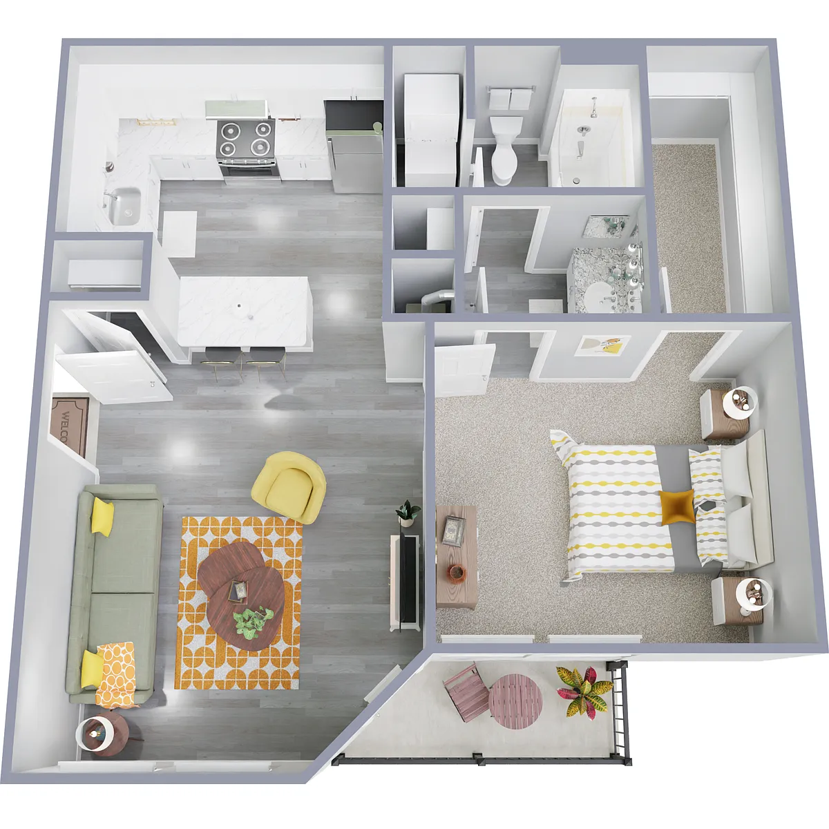 Floor plan A1
