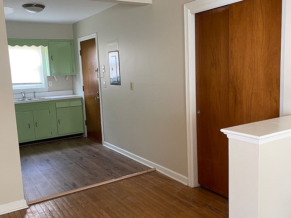 Dining area and kitchen