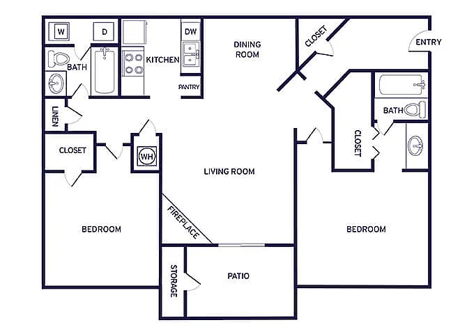 Floor plan B3