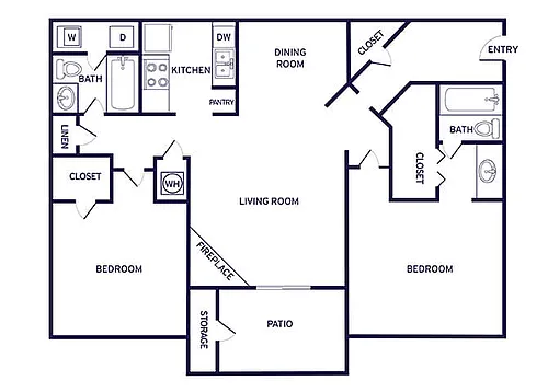 Floor plan B3