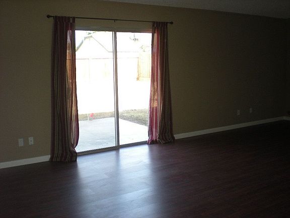 Patio door from living room.