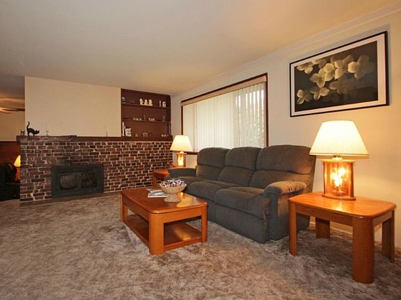 Beautiful cabinetry and slab granite with TONS of space!