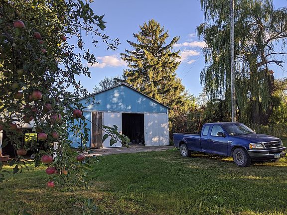 Apple Tree and Barn