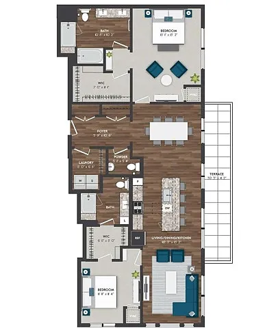 Floor plan PH2