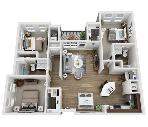 Floor plan C1