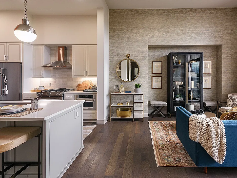 99 West Paces Living and Kitchen Area